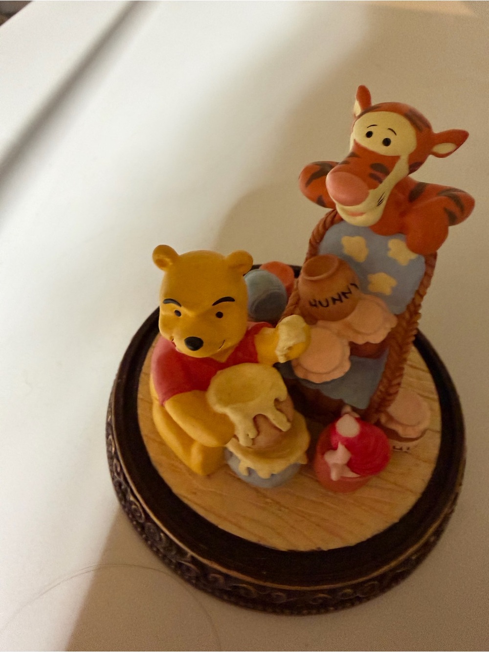 Winnie the Pooh and Tiger Figurine